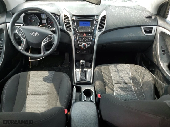 2017 Hyundai Elantra GT with VIN KMHD35LHXHU364546, listed as a Copart auction lot 57528384 with 118,660 mi miles and Salvage Title. Bid and sale history available at carsss.com. Image 8.