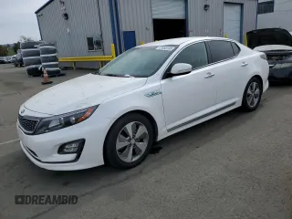 2014 Kia Optima Hybrid EX with VIN KNAGN4AD5E5068777, listed as a Copart auction lot 47658135 with 123,588 mi miles and Clean Title. Bid and sale history available at carsss.com. Image 1.