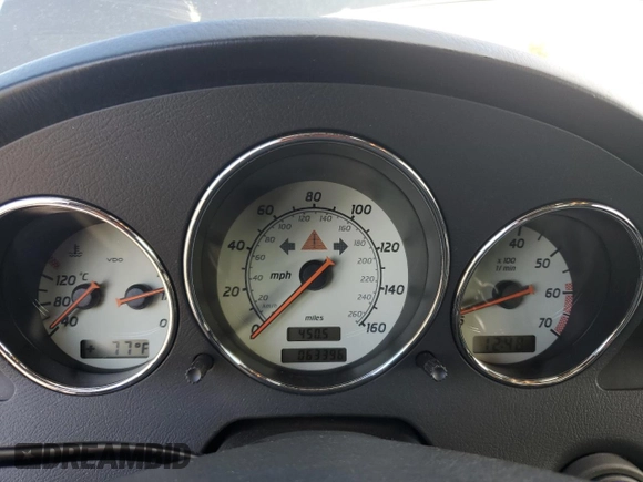 1998 Mercedes-Benz SLK-Class with VIN WDBKK47F6WF027941, listed as a Copart auction lot 68139324 with 63,396 mi miles and Salvage Title. Bid and sale history available at carsss.com. Image 9.