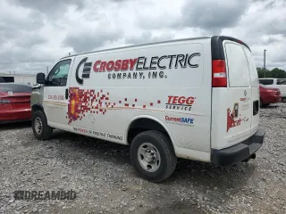 2024 Chevrolet Express Cargo с VIN 1GCWGAF79R1103764, выставлен на аукционе Copart как лот 57837425 с пробегом 24 563 миль миль и Списание • Salvage title. История ставок и продаж доступна на DreamBid. Изображение 2.
