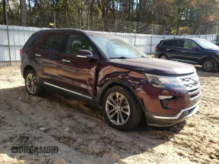 2019 Ford Explorer Limited z VIN 1FM5K8FH9KGB33387, wystawiony jako Copart lot #83573234 z przebiegiem 83 710 mil mil oraz Szkoda całkowita • Salvage title. Historia ofert i sprzedaży dostępna na DreamBid. Obrazek 4.