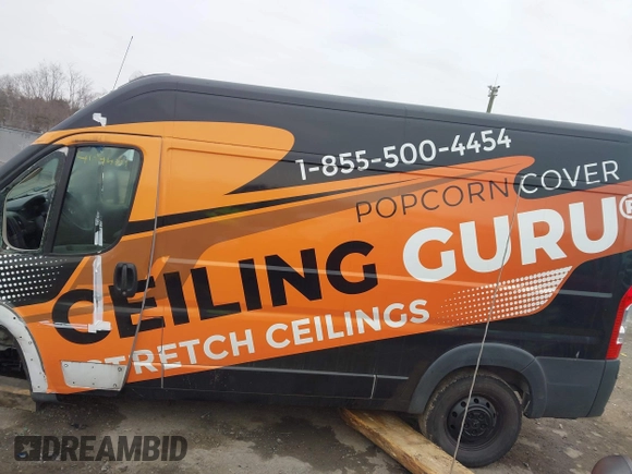 2017 Ram ProMaster Cargo with VIN 3C6TRVBG3HE543864, listed as a IAAI auction lot 41544335 with 81,224 mi miles and . Bid and sale history available at carsss.com. Image 15.