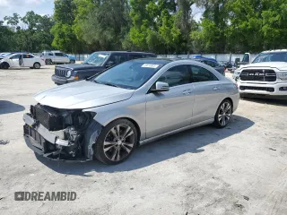 2017 Mercedes-Benz CLA with VIN WDDSJ4EB2HN443911, listed as a Copart auction lot 49616665 with 127,635 mi miles and Salvage Title. Bid and sale history available at carsss.com. Image 1.