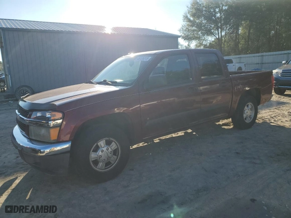 2008 Chevrolet Colorado LT w/1LT with VIN 1GCCS33E688222409, listed as a Copart auction lot 45126315 with 182,901 mi miles and Salvage Title. Bid and sale history available at carsss.com. Image 1.
