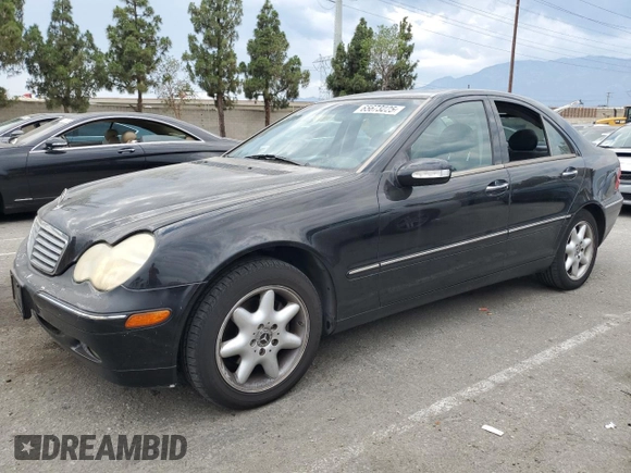 2001 Mercedes-Benz C 230/260/280/320 с VIN WDBRF61J21F056499, выставлен на аукционе Copart как лот 65673225 с пробегом 150 300 миль миль и Чистый • Clean title. История ставок и продаж доступна на DreamBid. Изображение 1.