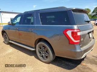 2020 Ford Expedition Max XLT with VIN 1FMJK1HT1LEA71102, listed as a Copart auction lot 57693765 with 92,136 mi miles and Salvage title. Bid and sale history available at DreamBid. Image 2.