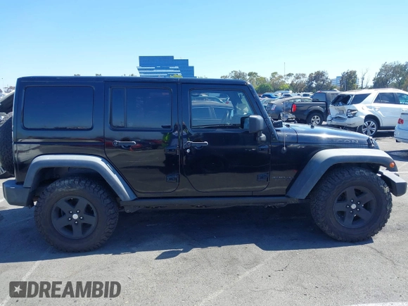 2008 Jeep Wrangler Unlimited Rubicon with VIN 1J8GA69108L574773, listed as a IAAI auction lot 42714300 with 106,974 mi miles and . Bid and sale history available at DreamBid. Image 13.