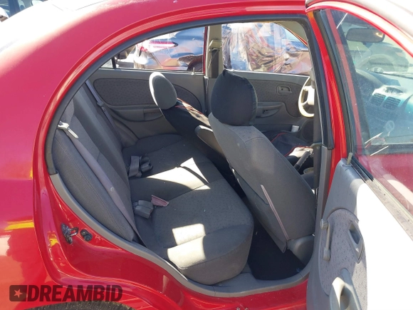 2004 Kia Rio with VIN KNADC125746285903, listed as a IAAI auction lot 41674164 with 202,845 mi miles. Bid and sale history available at carsss.com. Image 8.