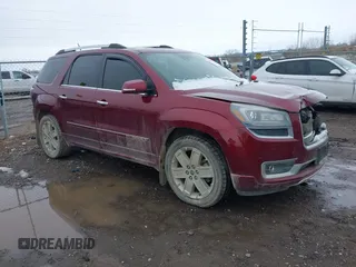 2016 GMC Acadia Denali with VIN 1GKKVTKD5GJ126066, listed as a IAAI auction lot 41787922 with 118,374 mi miles. Bid and sale history available at carsss.com. Image 1.