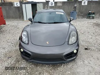 2015 Porsche Cayman with VIN WP0AA2A89FK163969, listed as a Copart auction lot 52825275 with 118,675 mi miles and Salvage Title. Bid and sale history available at DreamBid. Image 5.