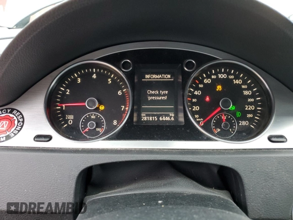 2009 Volkswagen CC with VIN WVWHL93C29E542205, listed as a Copart auction lot 82778474 with 281,815 mi miles and Clean Title. Bid and sale history available at DreamBid. Image 9.
