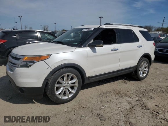 2011 Ford Explorer XLT with VIN 1FMHK8D83BGA40669, listed as a Copart auction lot 53449005 with 163,911 mi miles and Salvage Title. Bid and sale history available at DreamBid. Image 1.