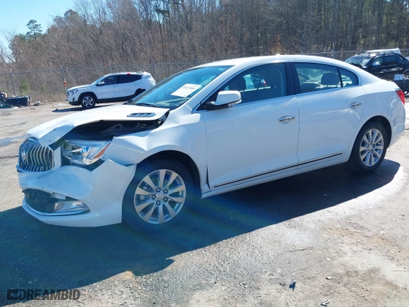 2014 Buick LaCrosse Leather with VIN 1G4GB5GR9EF234664, listed as a IAAI auction lot 41667069 with 80,996 mi miles. Bid and sale history available at carsss.com. Image 19.