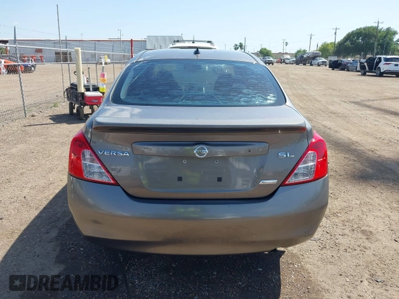 2012 Nissan Versa SV with VIN 3N1CN7AP8CL906636, listed as a IAAI auction lot 42007827 with 111,627 mi miles. Bid and sale history available at carsss.com. Image 17.