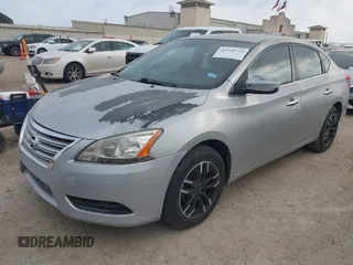2014 Nissan Sentra S with VIN 3N1AB7APXEY212696, listed as a IAAI auction lot 42158772 with 75,998 mi miles and . Bid and sale history available at DreamBid. Image 2.