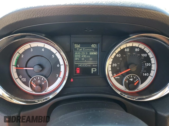 2012 Dodge Durango Citadel with VIN 1C4RDHEG5CC130259, listed as a Copart auction lot 82764844 with 145,930 mi miles and Salvage title. Bid and sale history available at DreamBid. Image 9.