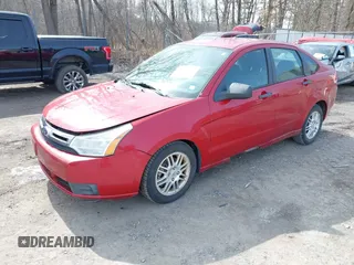 2011 Ford Focus SE with VIN 1FAHP3FN0BW139862, listed as a IAAI auction lot 41906585 with 56,774 mi miles. Bid and sale history available at carsss.com. Image 2.