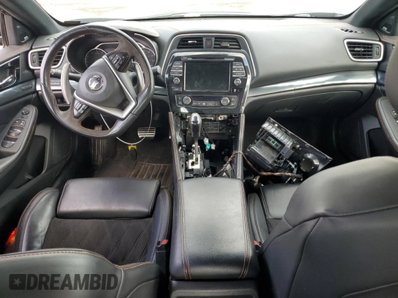 2020 Nissan Maxima SR with VIN 1N4AA6EV8LC381971, listed as a Copart auction lot 49859545 with 65,169 mi miles and Salvage Title. Bid and sale history available at DreamBid. Image 8.