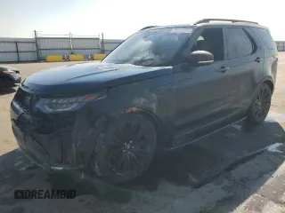 2017 Land Rover Discovery HSE Luxury with VIN SALRHBBV4HA039497, listed as a Copart auction lot 76072954 with Not Provided miles and Salvage Title. Bid and sale history available at carsss.com. Image 1.