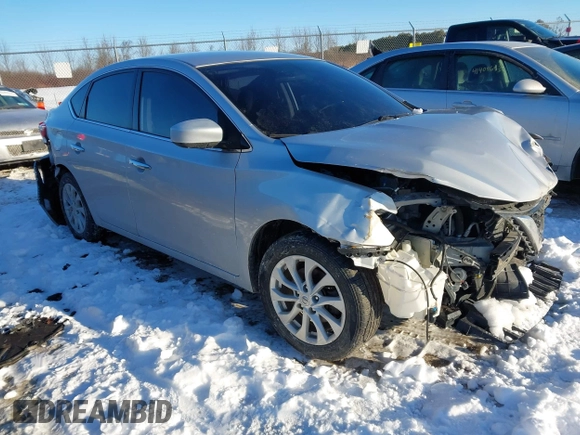 2018 Nissan Sentra SV z VIN 3N1AB7AP6JL655421, wystawiony jako IAAI lot #41407576 z przebiegiem 98 854 mil mil oraz . Historia ofert i sprzedaży dostępna na DreamBid. Obrazek 1.