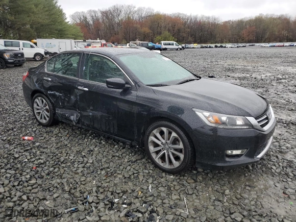 2014 Honda Accord Sedan Sport with VIN 1HGCR2F52EA269900, listed as a Copart auction lot 52125545 with 77,439 mi miles and Salvage Title. Bid and sale history available at carsss.com. Image 4.