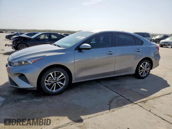 2023 Kia Forte LXS with VIN 3KPF24AD5PE621930, listed as a Copart auction lot 50168535 with 27,660 mi miles and Salvage Title. Bid and sale history available at carsss.com. Image 1.