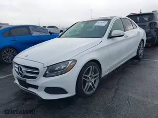 2015 Mercedes-Benz C-Class C 300 with VIN 55SWF4JB2FU055641, listed as a IAAI auction lot 41756262 with 86,670 mi miles. Bid and sale history available at carsss.com. Image 17.