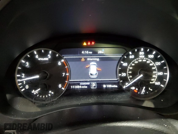 2019 Infiniti QX50 Essential z VIN 3PCAJ5M38KF103867, wystawiony jako Copart lot #86050184 z przebiegiem 111 694 mil mil oraz Szkoda całkowita • Salvage title. Historia ofert i sprzedaży dostępna na DreamBid. Obrazek 9.