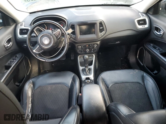 2019 Jeep Compass Latitude with VIN 3C4NJCBB3KT852044, listed as a Copart auction lot 46902925 with 49,085 mi miles and Salvage title. Bid and sale history available at DreamBid. Image 8.