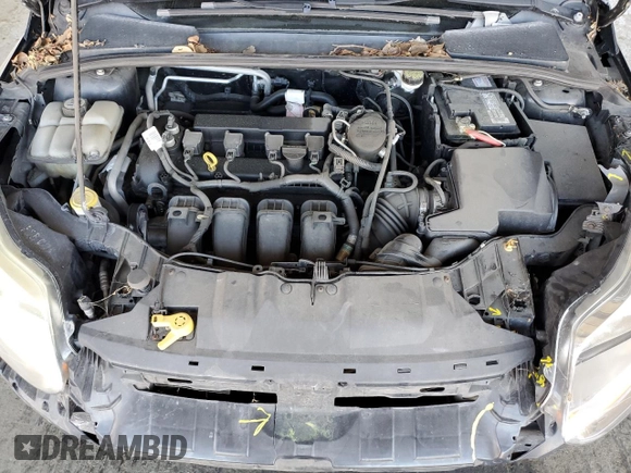 2012 Ford Focus SE with VIN 1FAHP3F25CL293041, listed as a Copart auction lot 58069955 with 127,129 mi miles and Salvage title. Bid and sale history available at DreamBid. Image 11.