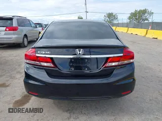 2014 Honda Civic Sedan LX with VIN 19XFB2F57EE206630, listed as a IAAI auction lot 42114435 with 188,468 mi miles. Bid and sale history available at carsss.com. Image 16.
