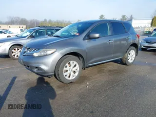2013 Nissan Murano SV with VIN JN8AZ1MW7DW305484, listed as a IAAI auction lot 41884331 with 130,380 mi miles. Bid and sale history available at carsss.com. Image 2.