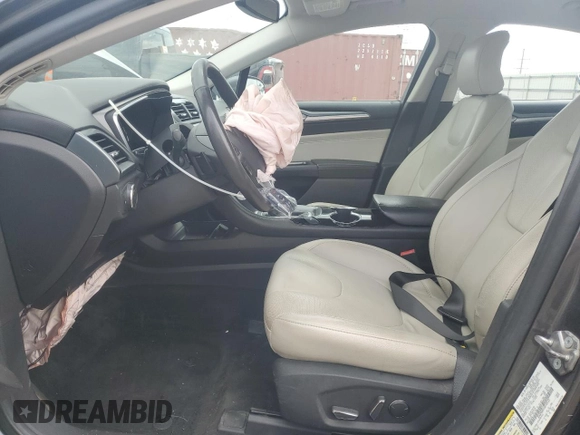 2016 Ford Fusion Titanium with VIN 3FA6P0K91GR149132, listed as a Copart auction lot 58351585 with 117,916 mi miles and Salvage title. Bid and sale history available at DreamBid. Image 7.