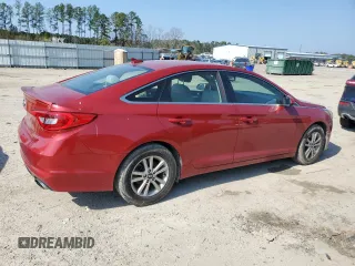 2017 Hyundai Sonata SE with VIN 5NPE24AFXHH588210, listed as a Copart auction lot 44403545 with 93,694 mi miles and Salvage Title. Bid and sale history available at carsss.com. Image 3.
