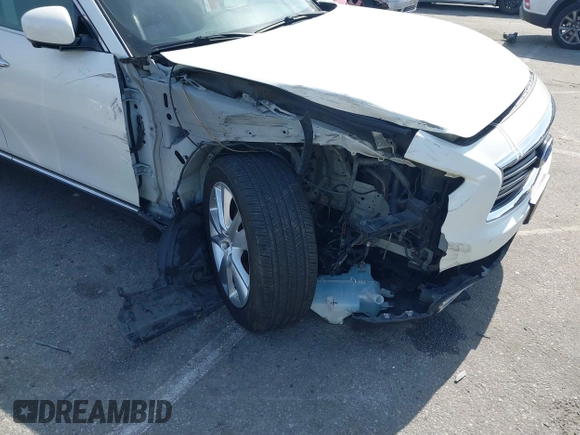 2012 Infiniti FX35 with VIN JN8AS1MU8CM122544, listed as a IAAI auction lot 41607649 with 152,415 mi miles. Bid and sale history available at carsss.com. Image 6.