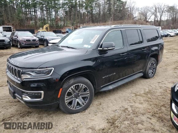 2024 Jeep Wagoneer Series II with VIN 1C4SJSBP2RS132397, listed as a Copart auction lot 84484044 with Not provided miles and Salvage title. Bid and sale history available at DreamBid. Image 1.