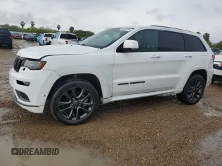2019 Jeep Grand Cherokee Overland with VIN 1C4RJECG2KC580637, listed as a Copart auction lot 50963525 with 0 mi miles and Salvage Title. Bid and sale history available at carsss.com. Image 1.
