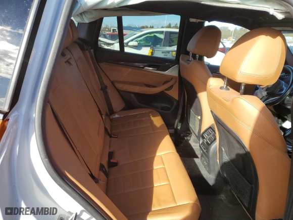 2021 BMW X3 M40i with VIN 5UXTY9C09M9E48780, listed as a Copart auction lot 87207274 with 0 mi miles and Salvage Title. Bid and sale history available at carsss.com. Image 11.