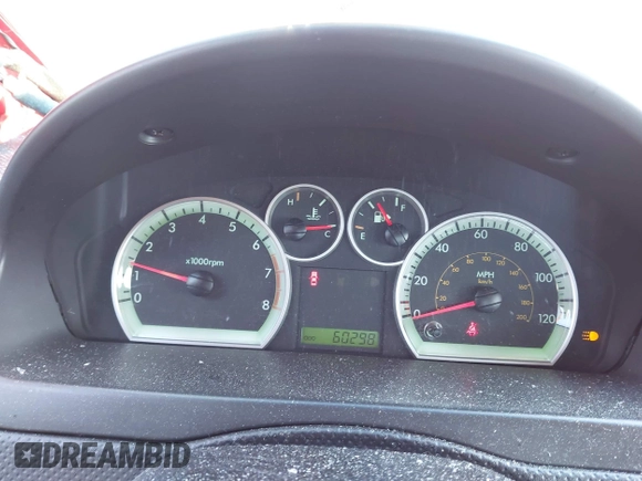2009 Chevrolet Aveo 1LT with VIN KL1TD56E09B666124, listed as a IAAI auction lot 41888581 with 60,298 mi miles and . Bid and sale history available at DreamBid. Image 7.