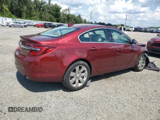 2017 Buick Regal Premium II with VIN 2G4GR5GX0H9147226, listed as a Copart auction lot 72507684 with 51,215 mi miles and Salvage Title. Bid and sale history available at carsss.com. Image 3.