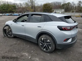 2021 Volkswagen ID.4 Pro with VIN WVGRMPE28MP031035, listed as a Copart auction lot 51860175 with 85,706 mi miles and Salvage Title. Bid and sale history available at carsss.com. Image 2.