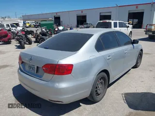 2012 Volkswagen Jetta S with VIN 3VW2K7AJ6CM350492, listed as a IAAI auction lot 41736680 with 160,790 mi miles and . Bid and sale history available at DreamBid. Image 4.
