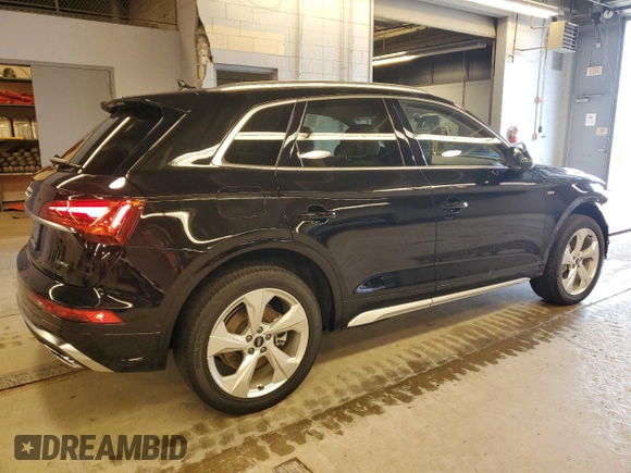 2023 Audi Q5 S line Prestige with VIN WA1FAAFY2P2151957, listed as a Copart auction lot 81268894 with 10,885 mi miles and Salvage Title. Bid and sale history available at carsss.com. Image 3.