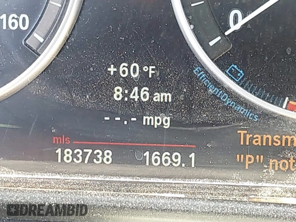 2013 BMW 5 Series 535i xDrive with VIN WBAFU7C53DDU77547, listed as a IAAI auction lot 42086487 with 183,738 mi miles and . Bid and sale history available at carsss.com. Image 16.