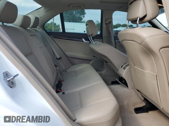 2013 Mercedes-Benz C 300 Sport with VIN WDDGF8AB5DR264091, listed as a Copart auction lot 65588205 with 69,876 mi miles and Salvage title. Bid and sale history available at DreamBid. Image 10.