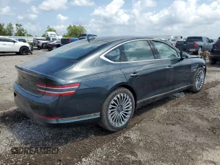 2023 Genesis G80 with VIN KMTGE4S17PU007500, listed as a Copart auction lot 53952055 with 6,226 mi miles and Clean Title. Bid and sale history available at carsss.com. Image 3.