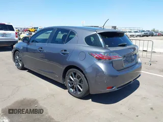 2013 Lexus CT 200h with VIN JTHKD5BH4D2131308, listed as a IAAI auction lot 42565139 with 148,988 mi miles and . Bid and sale history available at DreamBid. Image 3.