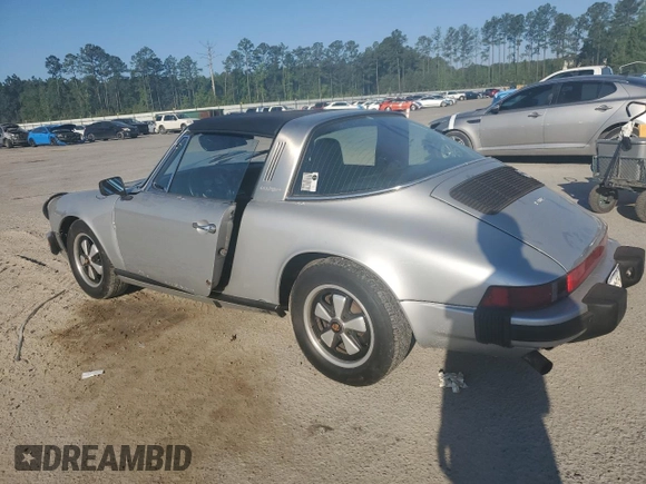 1975 Porsche 911 with VIN 9115210875, listed as a Copart auction lot 53238675 with 79,430 mi miles and Salvage title. Bid and sale history available at DreamBid. Image 2.