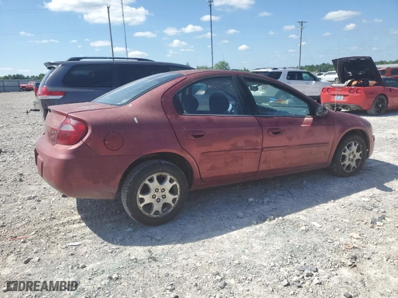 2004 Dodge Neon SXT with VIN 1B3ES56C64D645878, listed as a Copart auction lot 45171775 with 183,323 mi miles and Non Repairable. Bid and sale history available at carsss.com. Image 3.