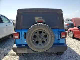 2021 Jeep Wrangler Unlimited Sport S with VIN 1C4HJXDN8MW856373, listed as a Copart auction lot 48257225 with 107,998 mi miles and Salvage Title. Bid and sale history available at carsss.com. Image 6.